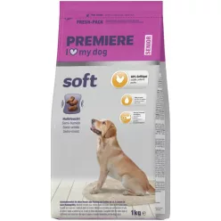   Premiere Soft Hrană uscată pentru câini seniori cu pasăre 1 kg