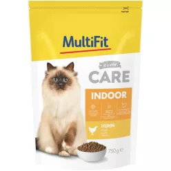   MultiFit Care Indoor Hrană uscată pentru pisici cu pui 750 g