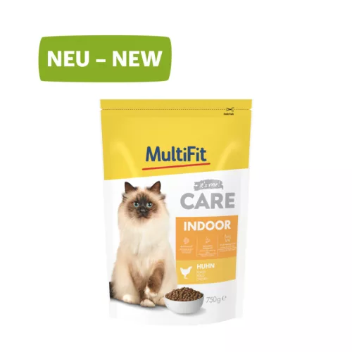 MultiFit Care Indoor Hrană uscată pentru pisici cu pui 750 g