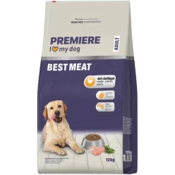   Premiere Best Meat Hrană uscată pentru câini adulți cu vită 12 kg