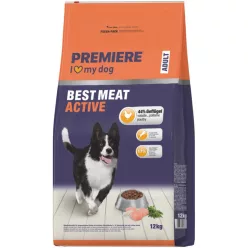   Premiere Best Meat Activ Hrană uscată pentru câini adulți cu pasăre 12 kg