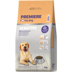   Premiere Sensitive Hrană uscată pentru câini adulți cu miel și orez 12 kg