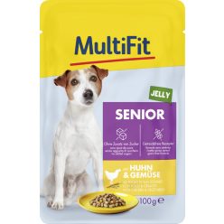   MultiFit Hrană pentru câini seniori, cu pui și legume 100g