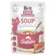 Brit Care Soup Hrană umedă pentru pisici adulte cu somon 75 g