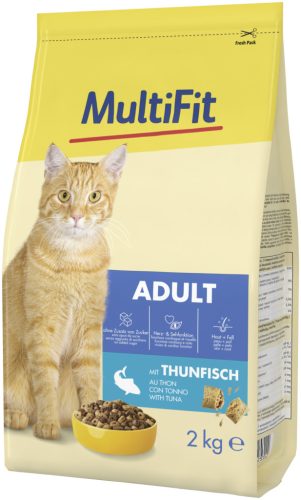 MultiFit Classic Hrană uscată pentru pisici adulte, cu ton 2 kg
