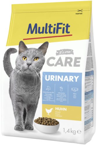 MultiFit Care Hrană uscată pentru pisici, anti-pietre urinare 1,4 kg