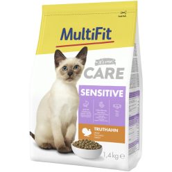   MultiFit Care Sensitive Hrană uscată pentru pisici adulte, cu carne de curcan 1,4 kg