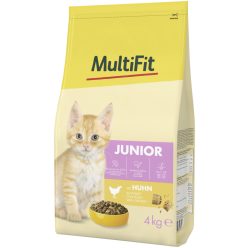   MultiFit Classic Junior Hrană uscată pentru pisici, cu pui 4 kg