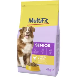  MultiFit Classic Hrană uscată pentru câini seniori, cu carne de pasăre și orez 4kg