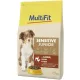 MultiFit Sensitive Hrană uscată pentru câini junior, cu miel și pasăre 12 kg
