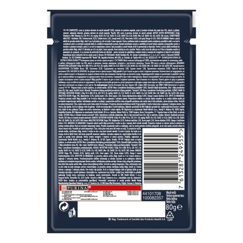 Felix Tasty Shreds Hrană umedă pentru pisici, cu ton în sos 80 g