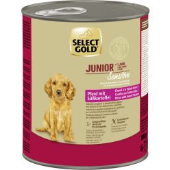   Select Gold Sensitive Hrană umedă pentru câini juniori de talie medie, cu cal și cartofi dulci  800 g