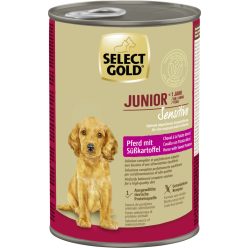   Select Gold Sensitive Hrană umedă pentru câini juniori, cu cal 400 g