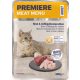 Premiere Meat Menu Hrană umedă pentru pisici adulte cu pasăre și vită 300 g