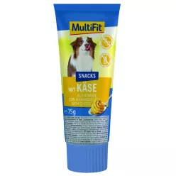   MultiFit Recompensă cremoasă pentru câini cu aromă de brânză 75g