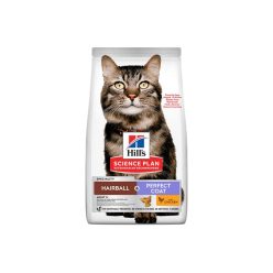   Hill's Hairball & Perfect Coat Hrană uscată pentru pisici adulte, 3 kg