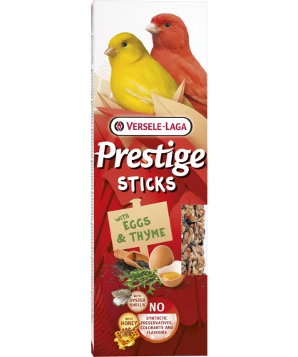 Versele-Laga Batoane pentru canari, cu ou și cimbru 2 x 30 g