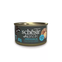   Schesir After Dark Hrană umedă completă pentru pisici adulte cu pui și ou de prepeliță 80 g