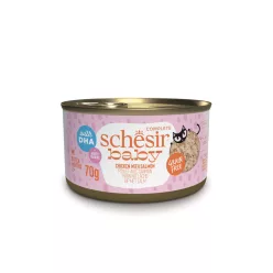   Schesir Hrană umedă completă pentru pisoi cu pui și somon 70 g