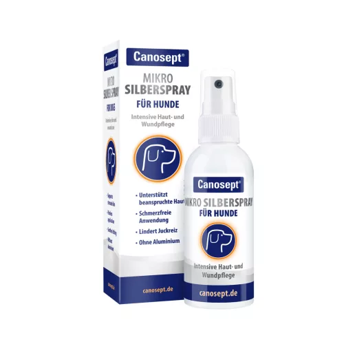 Canosept Microsilver Spray pentru îngrijirea intensivă a pielii 75 ml