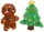 Fit+Fun Jucărie de Crăciun pentru câini 25 cm