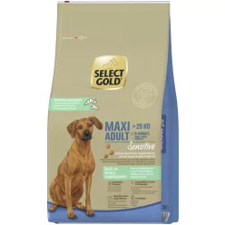   Select Gold Sensitive Maxi Hrană uscată pentru câini bogată in viermi de mătase 12 kg