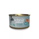 Schesir Silver Hrană umedă completă pentru pisici senioare cu ton și macrou 70 g