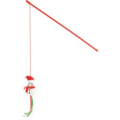 Fit+Fun Xmas Snow Ginger Undiță pentru pisici 44,5 cm