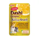 Ciao Dashi Delights Silky Broth Hrană umedă complementară pentru pisici cu pui și brânză 40 g