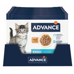 Advance Junior Hrană umedă pentru pisici, cu pui 4x85g