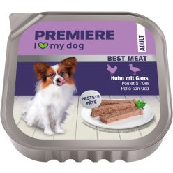   Premiere Best Meat Hrană umedă pentru câini adulți, cu pui și gâscă 100 g