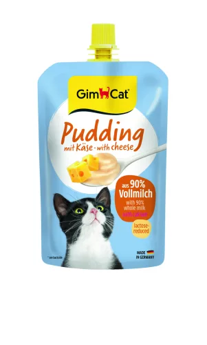 GimCat Budincă pentru pisici cu brânză 100 g