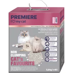   Premiere Cat's Favourite Așternut non-aglomerant pentru pisici 5,8 kg