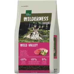   Real Nature Wilderness Hrană uscată pentru câini senior, cu vită și cal 12 kg