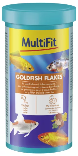 MultiFit Goldfish Flakes Hrană completă pentru pești 250 ml