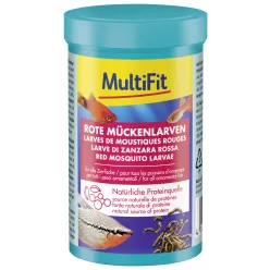   MultiFit Larve de țânțari roșii liofilizate pentru pești ornamentali 100 ml