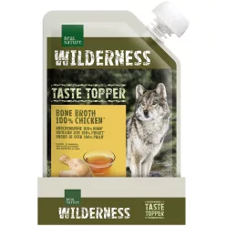   Real Nature Wilderness Topping pentru câini cu supă de oase de pui 200 g