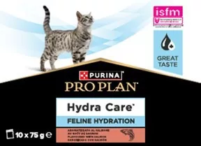 Pro Plan HydraCare Supliment de hidratare pentru pisici cu somon 10x75 g
