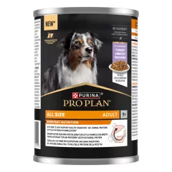   Pro Plan Everyday Nutrition Hrană umedă pentru câini adulți cu curcan în aspic 400 g