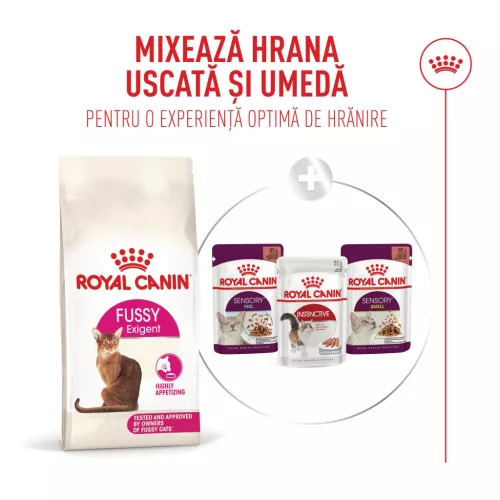 Royal Canin Fussy Hrană uscată pentru pisici adulte cu pasăre 10 kg