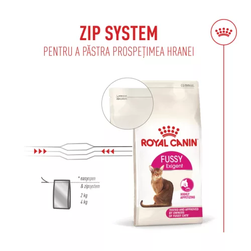 Royal Canin Fussy Hrană uscată pentru pisici adulte cu pasăre 10 kg