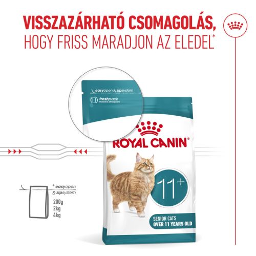 Royal Canin 11+ ani Hrană uscată pentru pisici senioare 400 g