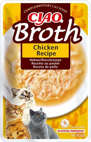 Churu Ciao Broth pentru pisici cu pui 40 g