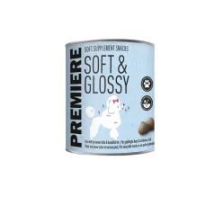   Premiere Soft&Glossy Supliment pentru câini adulți, pentru blană și piele 300 g