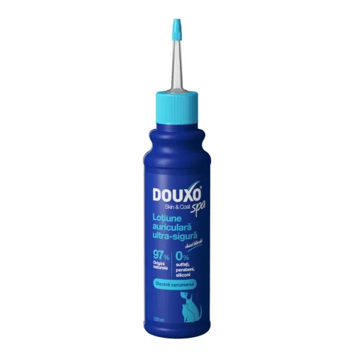 Douxo SPA Soluție auriculară pentru câini și pisici 120 ml