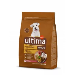   Ultima Mini Adult Hrană uscată pentru câini adulți cu vită 1,25 kg