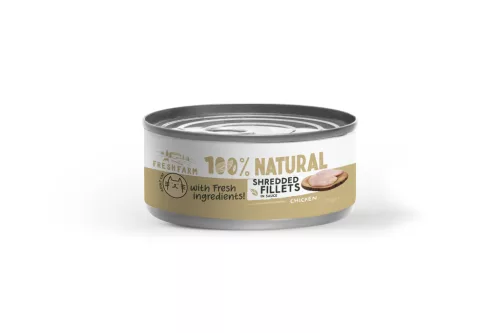 Fresh Farm Hrană umedă pentru pisici adulte cu pui în sos 70 g