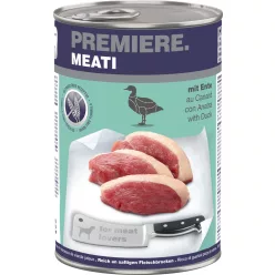   Premiere Meati Hrană umedă pentru câini adulți, cu rață 400 g