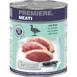   Premiere Meati Hrană umedă pentru câini adulți, cu rață 800 g