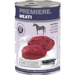   Premiere Meati Hrană umedă pentru câini adulți, cu carne de cal 400 g